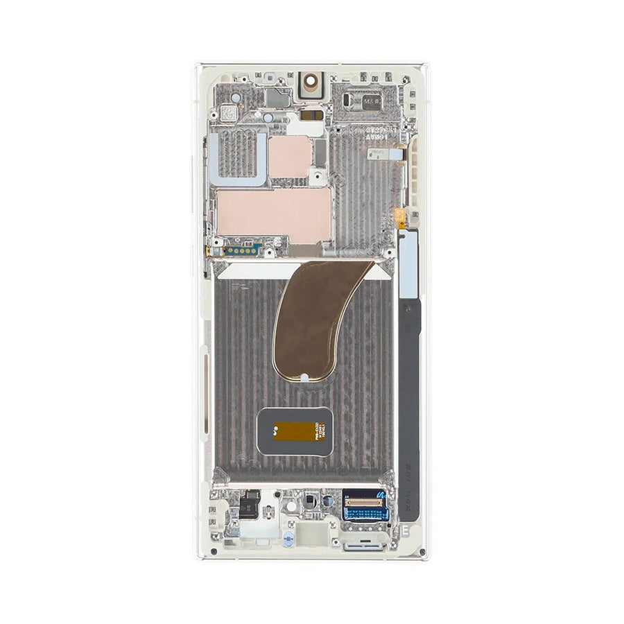 Samsung Galaxy S23 Ultra 5G S918B OLED Screen Replacement Digitizer GH82-30465B (Gold)-Cream