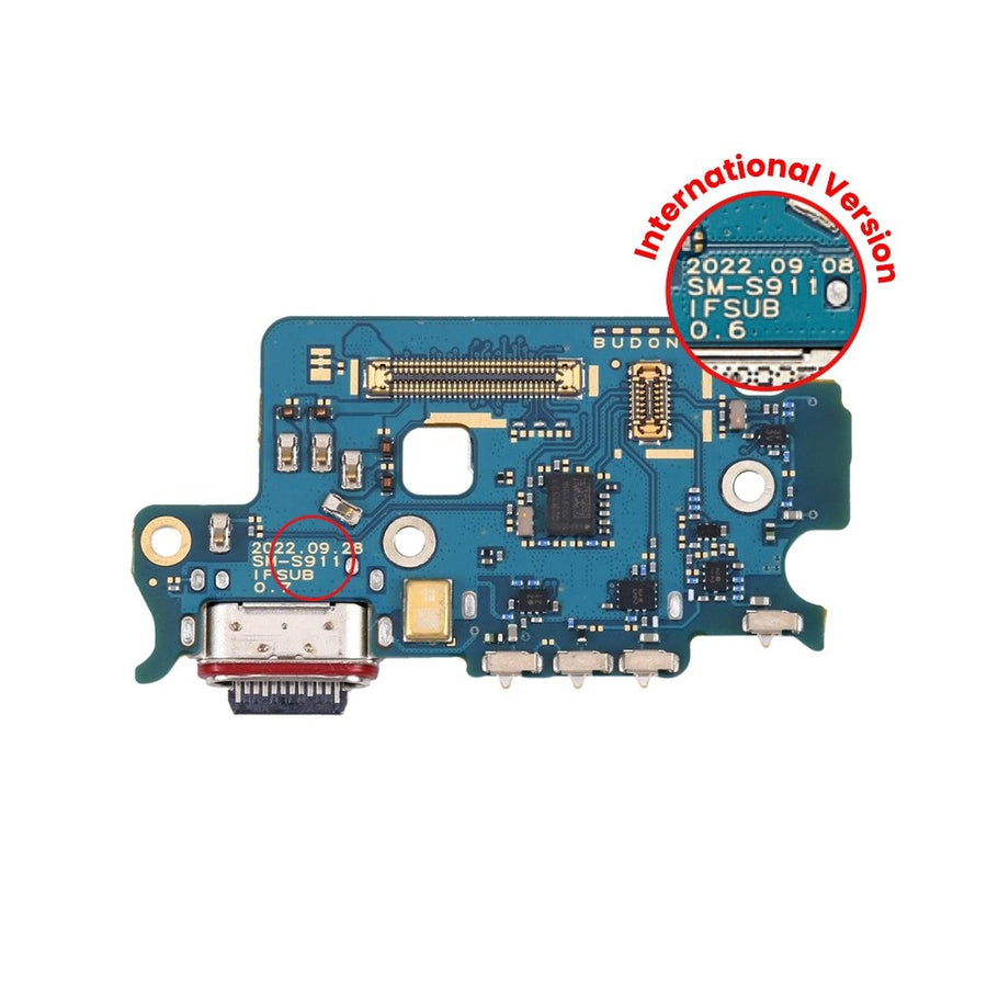 Charging Port for Samsung Galaxy S23 S911B (Purple)