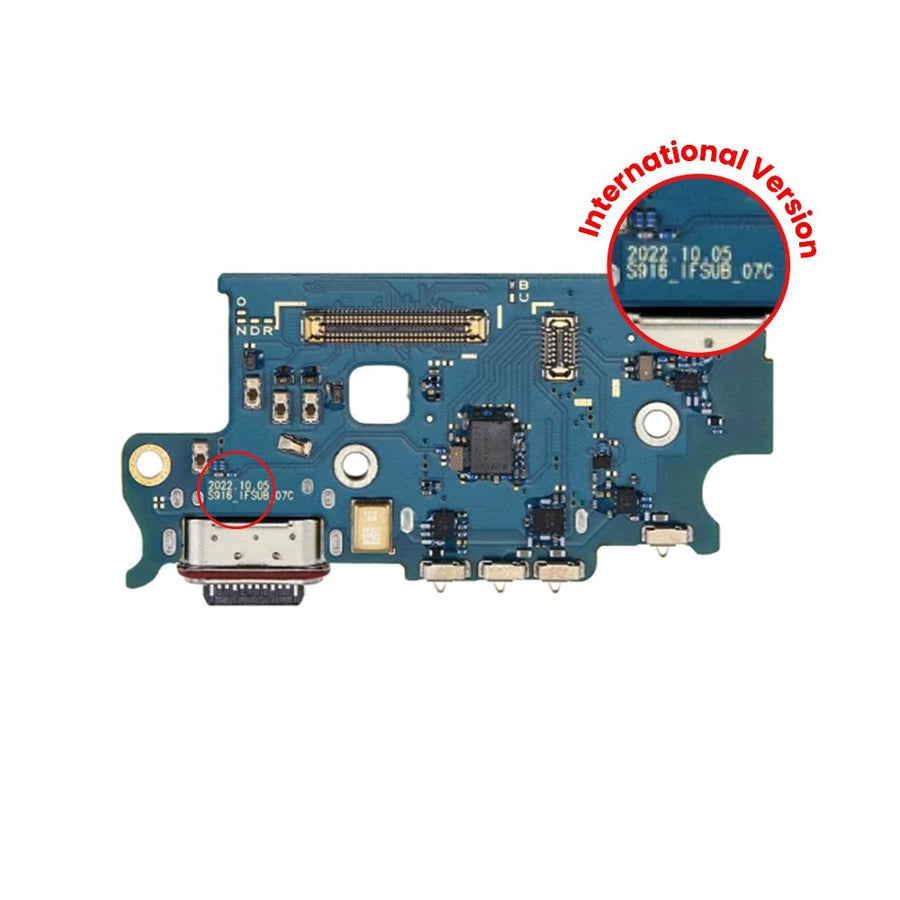 Charging Port for Samsung Galaxy S23 Plus S916B (Purple)