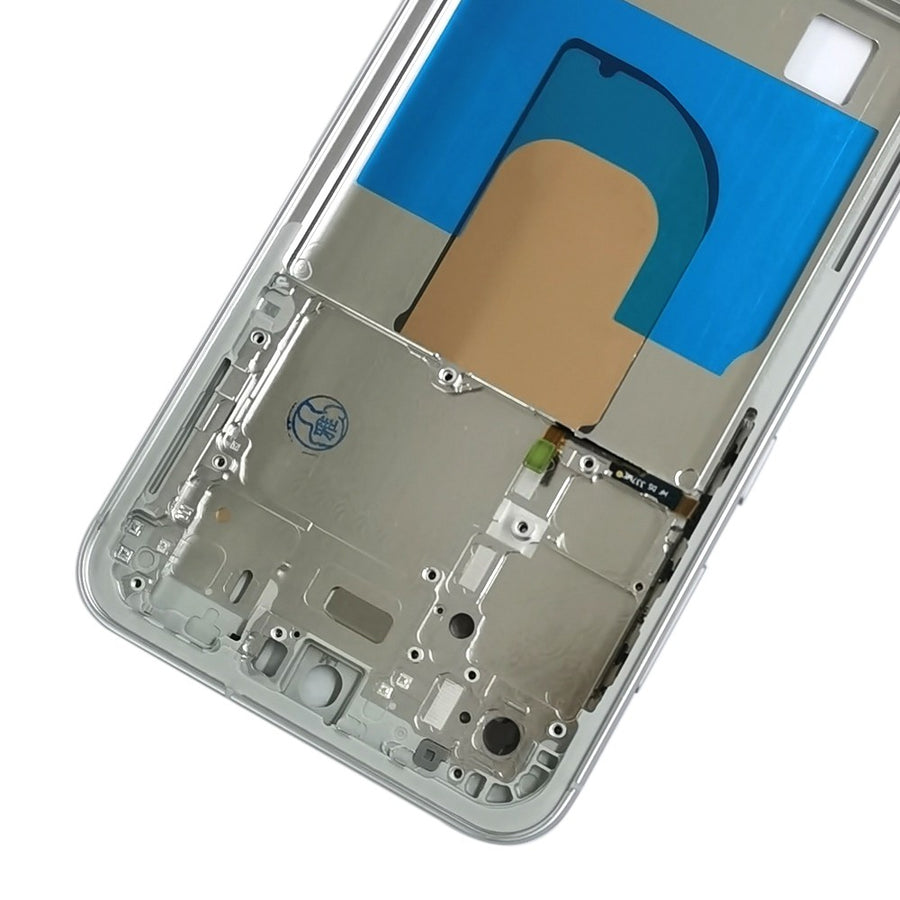 Brown Chassis Mid Frame Cover Replacement Assembly for Samsung Galaxy S23 FE S711-Cream (EUROPEAN VERSION)