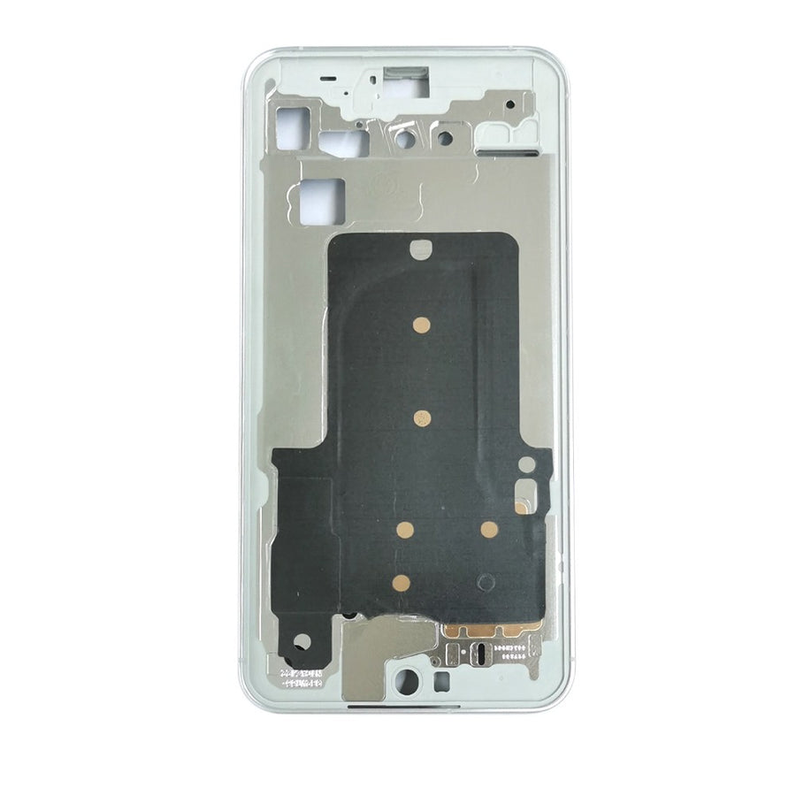 Brown Chassis Mid Frame Cover Replacement Assembly for Samsung Galaxy S23 FE S711-Cream (EUROPEAN VERSION)