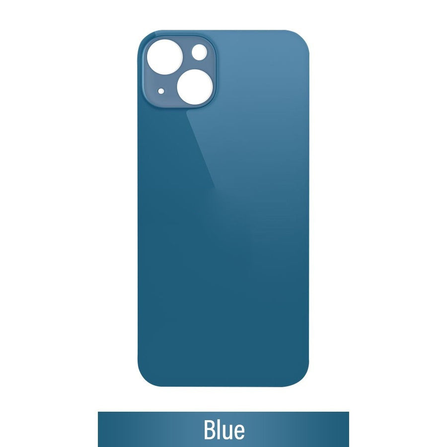 Brown Rear Glass Replacement for iPhone 13 (NO LOGO)-Blue