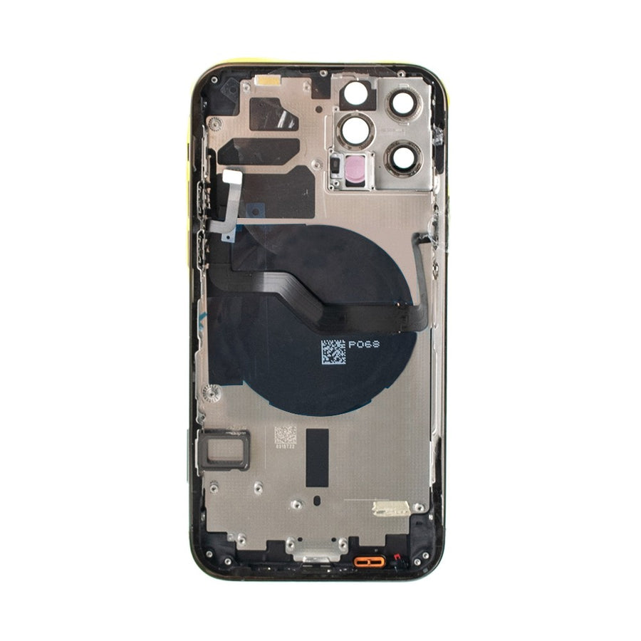 Rear Housing with Small Parts for iPhone 12 Pro (Purple)-Graphite