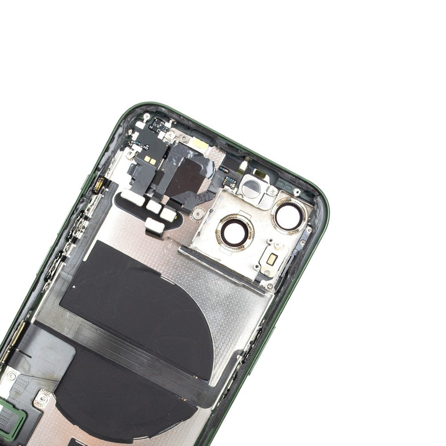 Rear Housing with Full Set Parts for iPhone 13-Green (Purple)