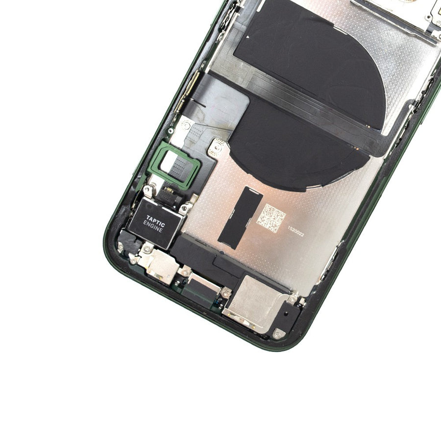 Rear Housing with Full Set Parts for iPhone 13-Green (Purple)