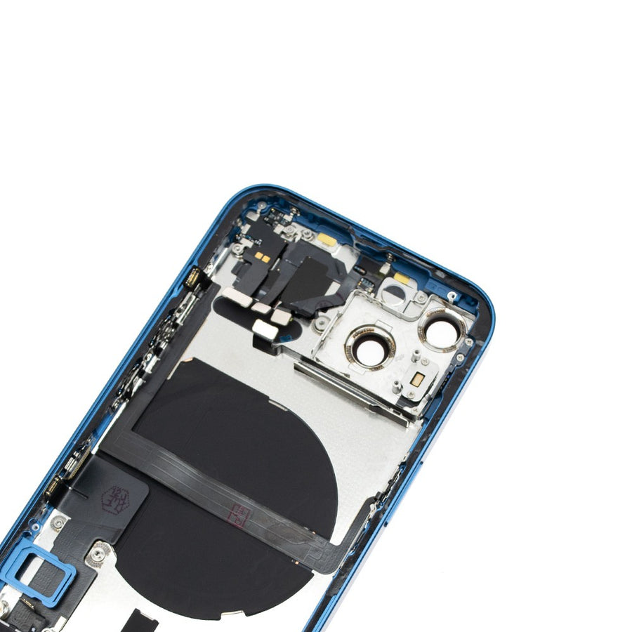 Rear Housing with Full Set Parts for iPhone 13-Blue (Purple)