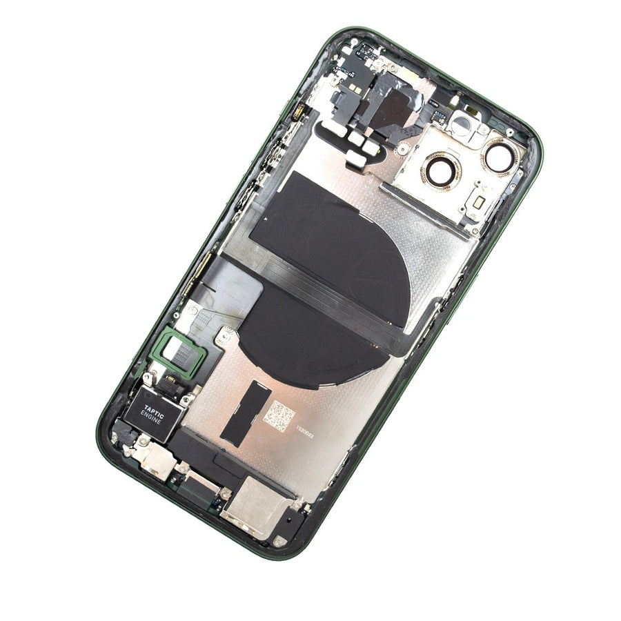 Rear Housing with Full Set Parts for iPhone 13-Green (Purple)