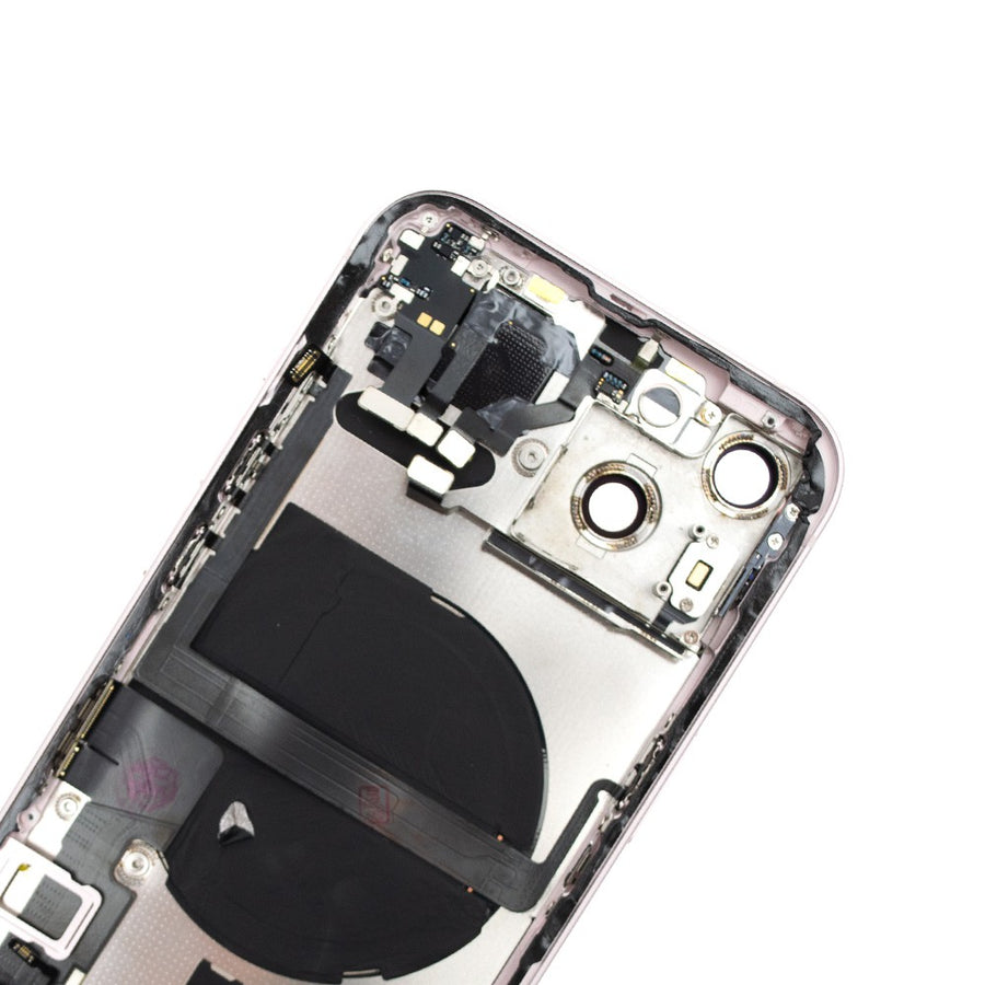 Rear Housing with Full Set Parts for iPhone 13-Pink (Purple)