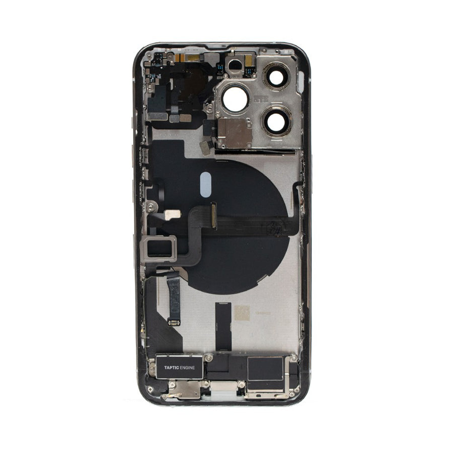 Rear Housing with Full Set Parts for iPhone 13 Pro-Silver (Purple)