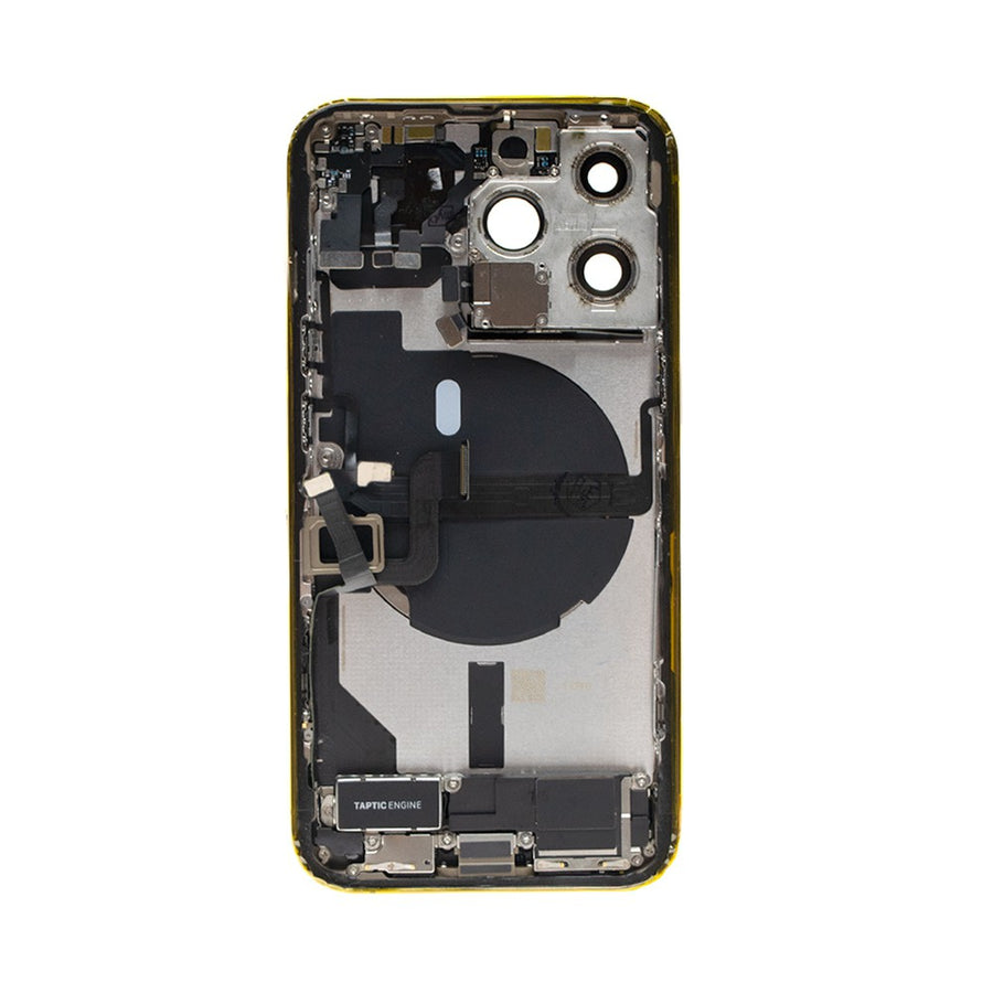 Rear Housing with Full Set Parts for iPhone 13 Pro-Gold (Purple)