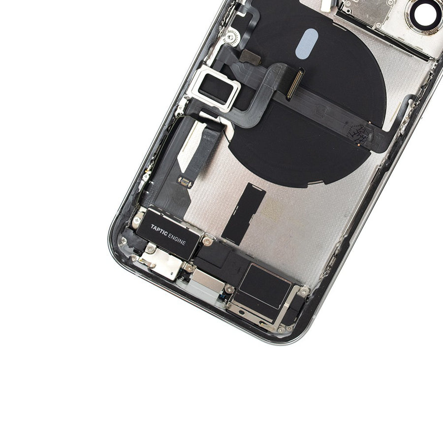 Rear Housing with Full Set Parts for iPhone 13 Pro-Silver (Purple)