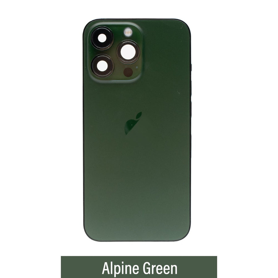 Rear Housing with Full Set Parts for iPhone 13 Pro-Alpine Green (Purple)