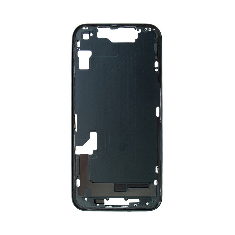 Brown Chassis Mid Frame Cover Replacement Assembly for iPhone 14-Midnight (CHINA VERSION)