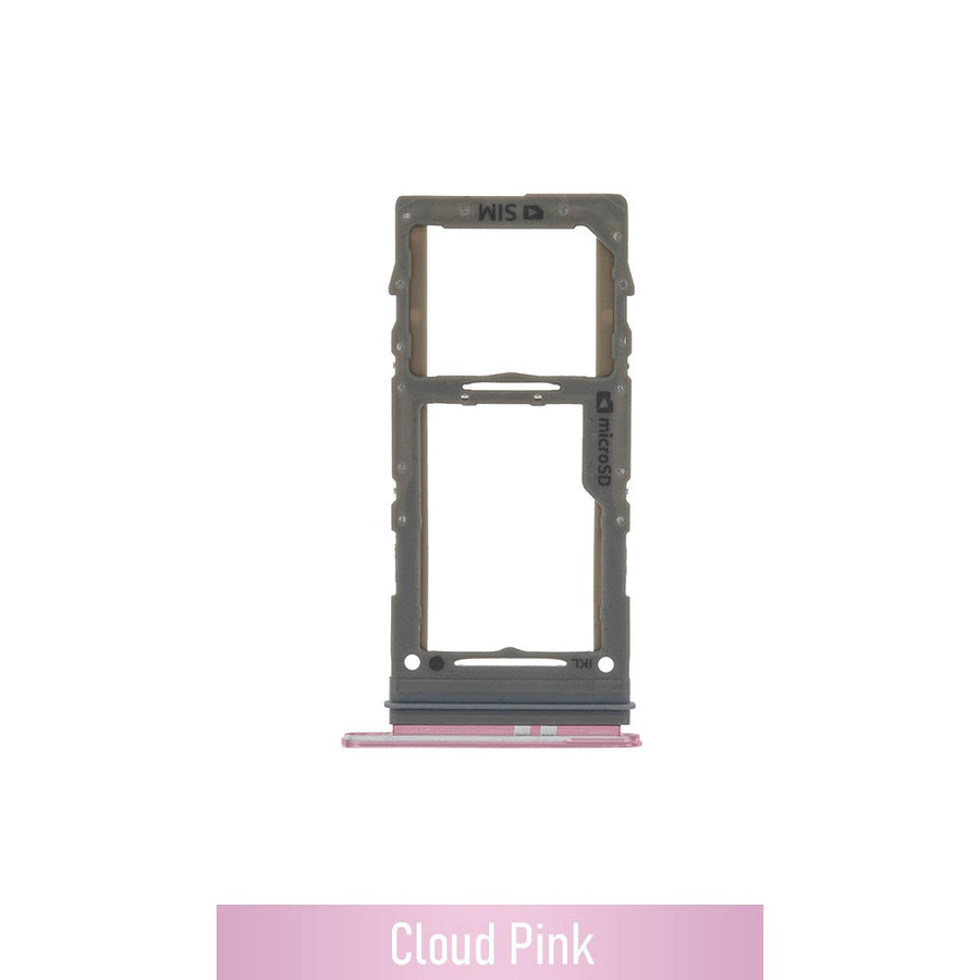 Single SIM Card Tray for Samsung Galaxy S20 / S20 Plus / S20 Ultra-Cloud Pink