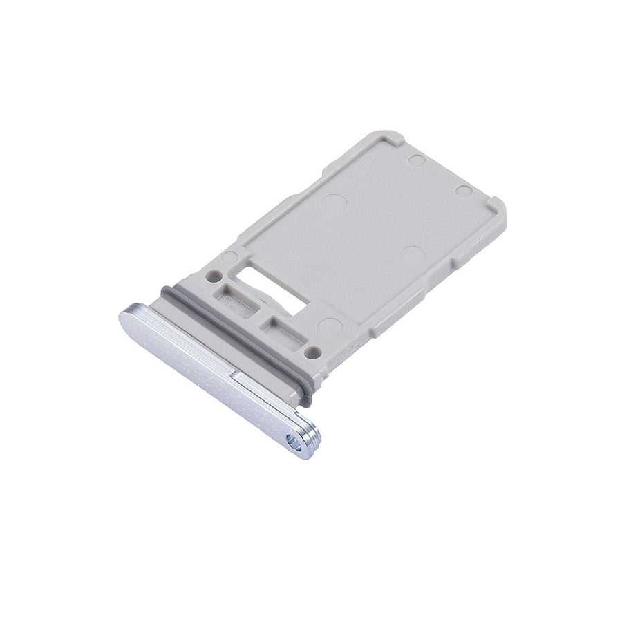 Single SIM Card Tray for Samsung Galaxy S21 Plus 5G G996-Phantom Silver