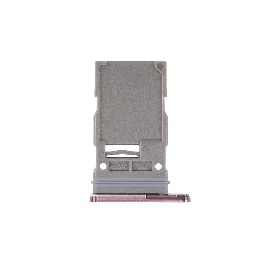 Single SIM Card Tray for Samsung Galaxy S22 Ultra 5G S908B-Burgundy