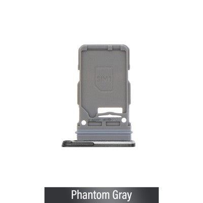 Single SIM Card Tray for Samsung Galaxy S21 5G G991-Phantom Gray