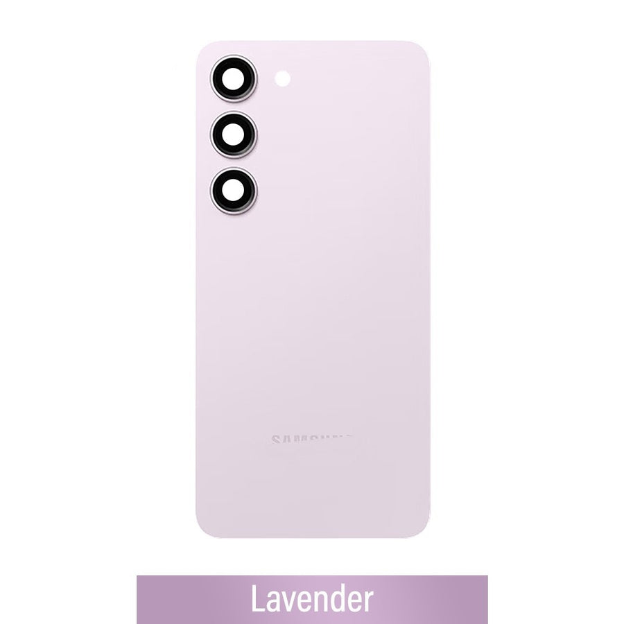 Rear Cover Glass For Samsung Galaxy S23 Plus S916B GH82-30384D (Gold)-Lavender