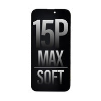 BQ7 Soft OLED Assembly for iPhone 13 Pro | 11 Pro Max | 12 | 12 Pro | 12 Pro Max | 13 Pro Max | 13 | 14 Plus | 14 Pro Max | 14 Pro | 14 | 15 Plus | 15 Pro | 15 | 15 Pro Max | XS | XS Max Screen Replacement (Compatible for IC chip transfer)