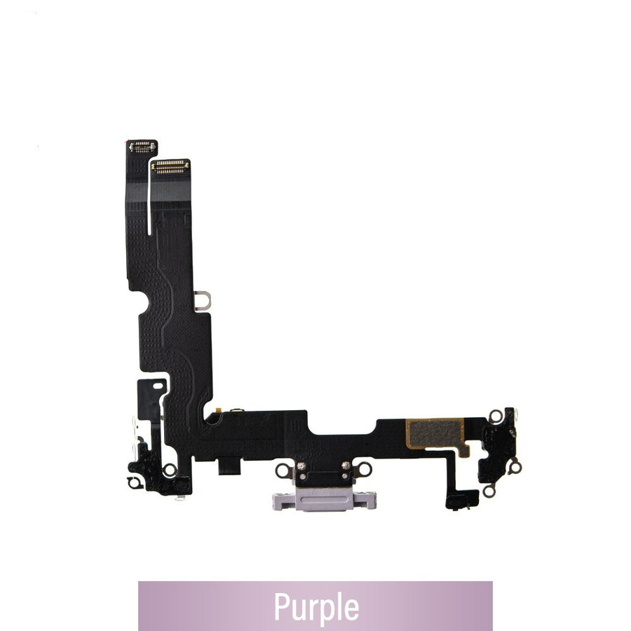 Red Charging Port for iPhone 14 Plus-Purple