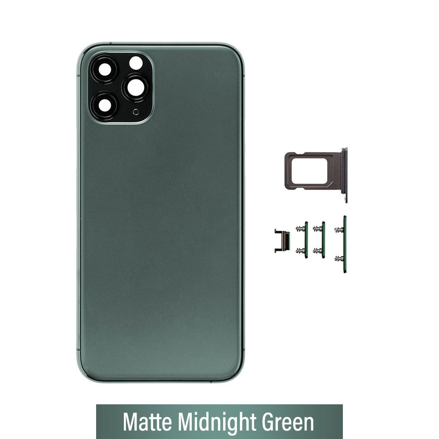 Rear Housing for iPhone 11 Pro (NO LOGO)-Midnight Green