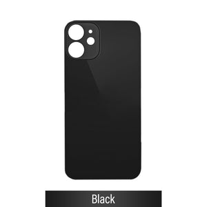 Brown Rear Glass Replacement for iPhone 12 mini (NO LOGO)-Black