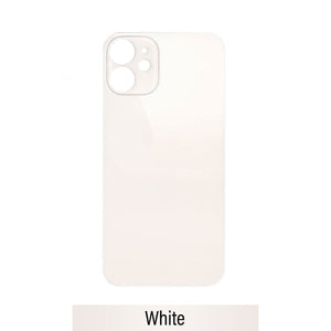 Brown Rear Glass Replacement for iPhone 12 mini (NO LOGO)-White