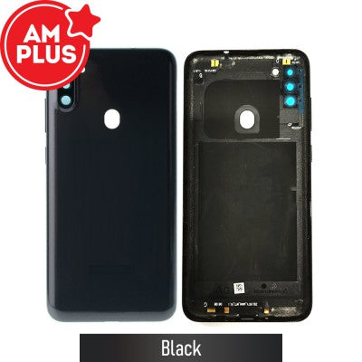 AMPLUS Rear Cover Glass For Samsung Galaxy A11 A115F-Black