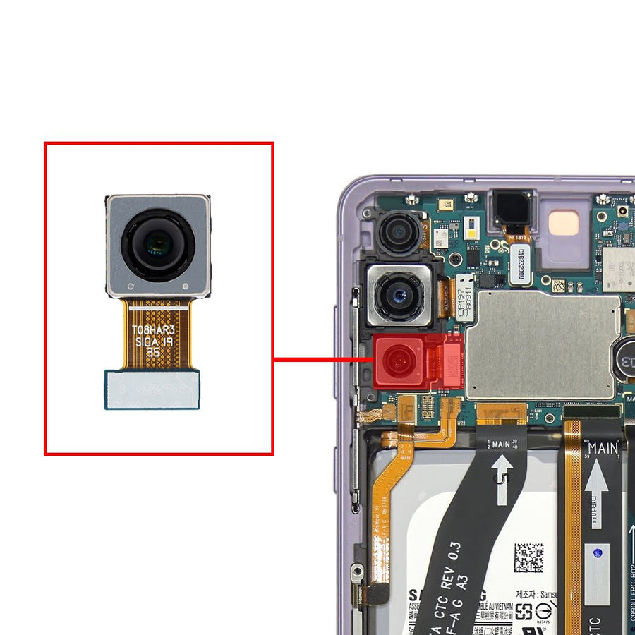 Rear Camera (64MP Telephoto) for Samsung Galaxy S21 FE 5G G990B (Purple)