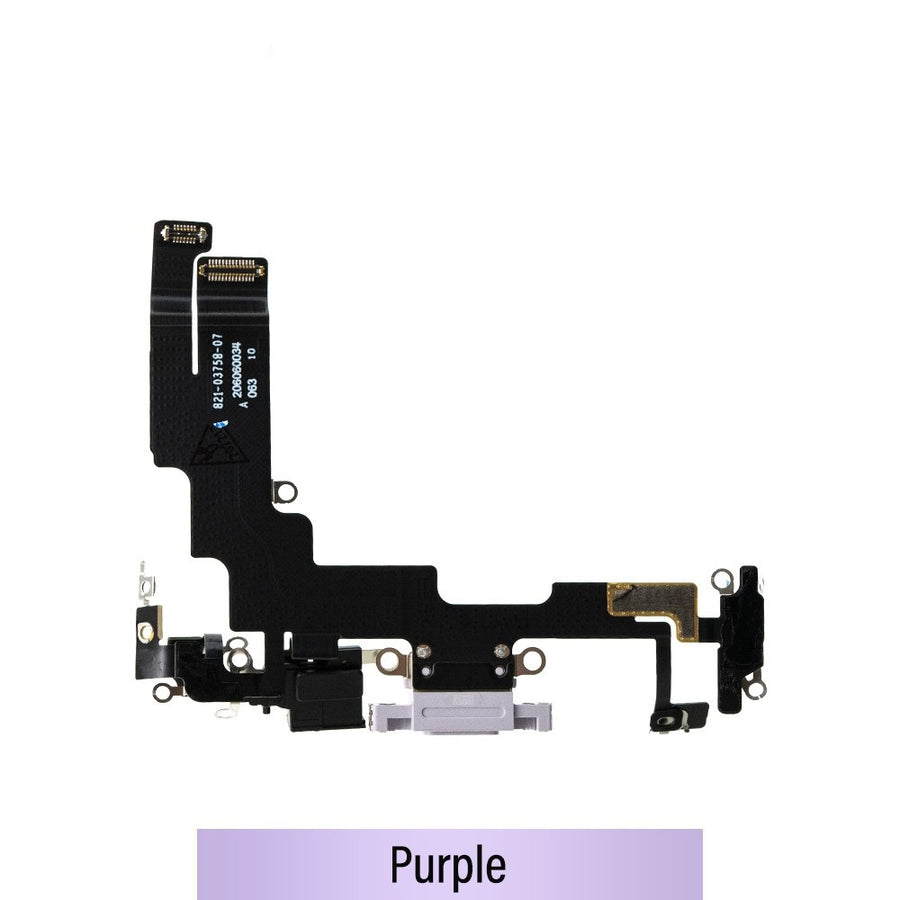 Charging Port for iPhone 14 (Purple)-Purple