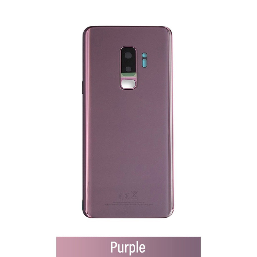 Red Rear Cover Glass For Samsung Galaxy S9 Plus G965F (Improved Quality)-Purple