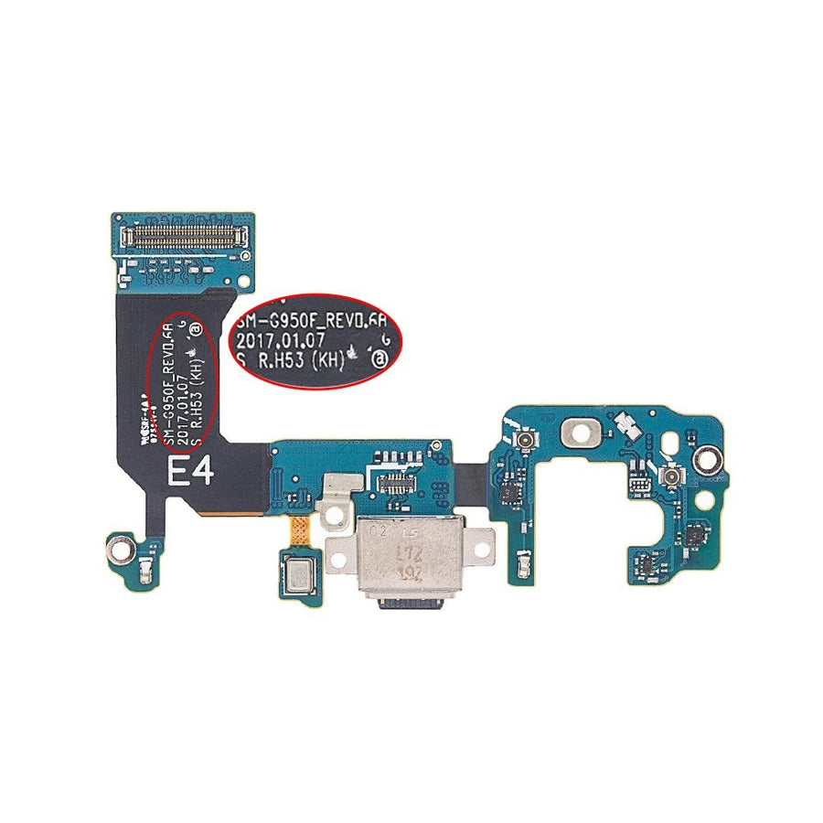 Charging Port Flex Cable for Samsung Galaxy S8 G950F (Purple)