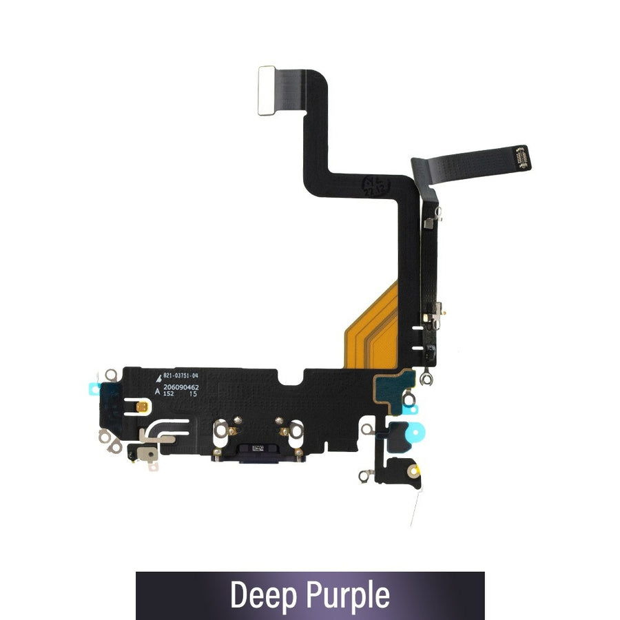 Charging Port for iPhone 14 Pro (Purple)-Deep Purple