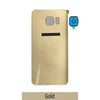 Red Rear Cover Glass With Frame For Samsung Galaxy S6 G920F-Gold