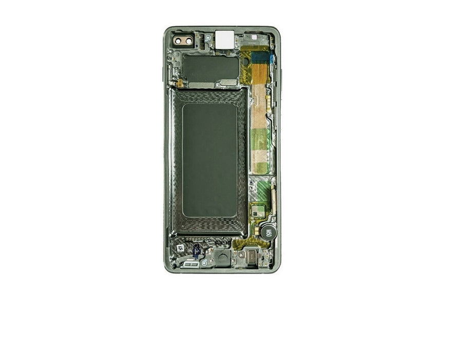 Samsung Galaxy S10 Plus OLED Screen Replacement Digitizer with Frame G975F-Prism Green