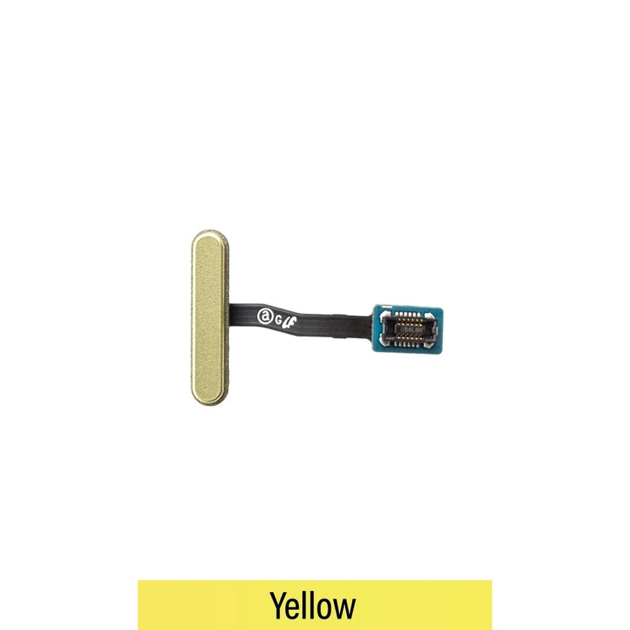 Power & Fingerprint Reader Flex Cable for Samsung Galaxy S10 E G970-Canary Yellow (Purple)