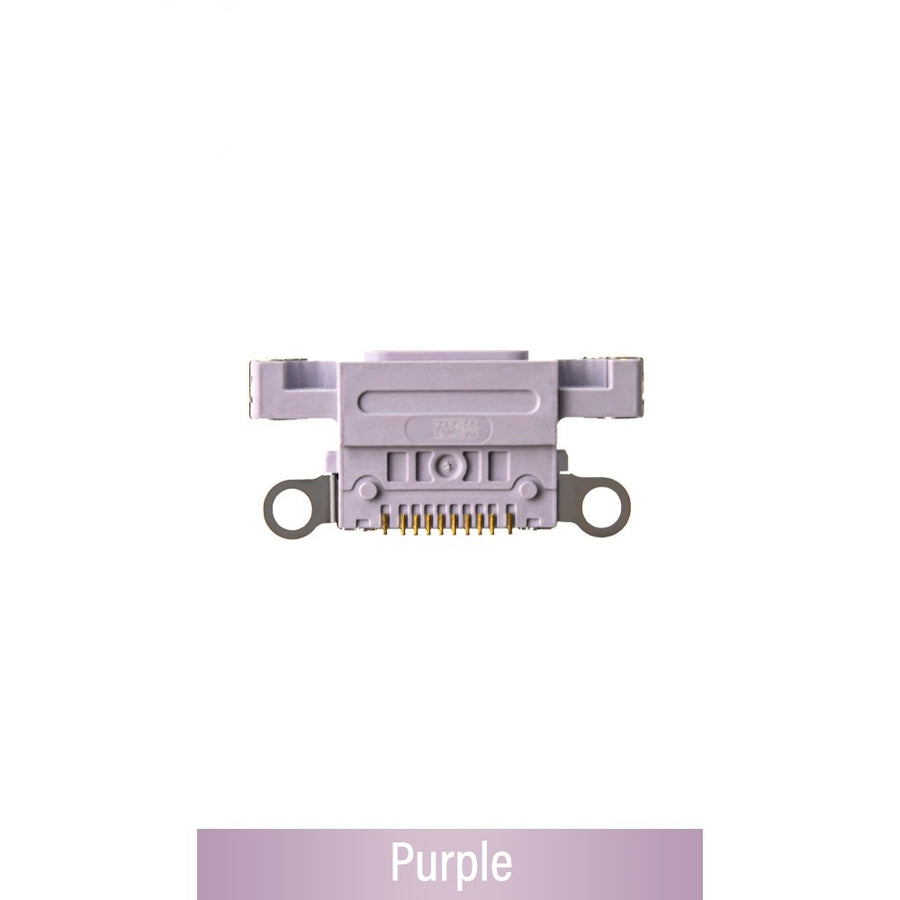 Charging Port Connector for iPhone 14 / 14 Plus (Purple)-Purple