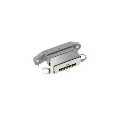 Charging Port Connector for iPhone 14 Pro / 14 Pro Max (Purple)-Silver