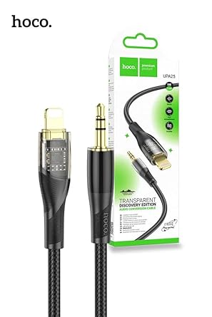 Pbuddy Original [MFi Certified] Aux Cord for Car, Lightning to 3.5 mm Headphone Jack Adapter Male Aux Stereo Audio Cable with SE/11/11 Pro/XS/XR/X 8 7 iPad/iPod (3.3FT Black)