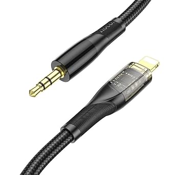 Pbuddy Original [MFi Certified] Aux Cord for Car, Lightning to 3.5 mm Headphone Jack Adapter Male Aux Stereo Audio Cable with SE/11/11 Pro/XS/XR/X 8 7 iPad/iPod (3.3FT Black)