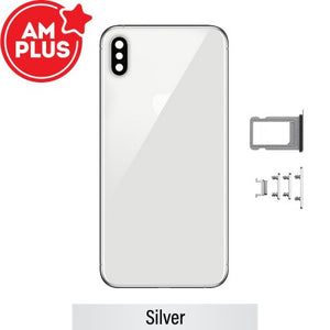 AMPLUS Rear Housing for iPhone X-Silver