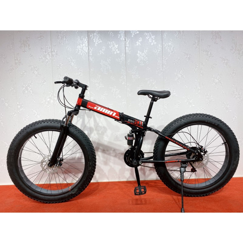 Bicycle Mountain Bike Fat Wheel Tyres Non Electric 21 Speed Unisex Bike CM091-21 (2 Models)