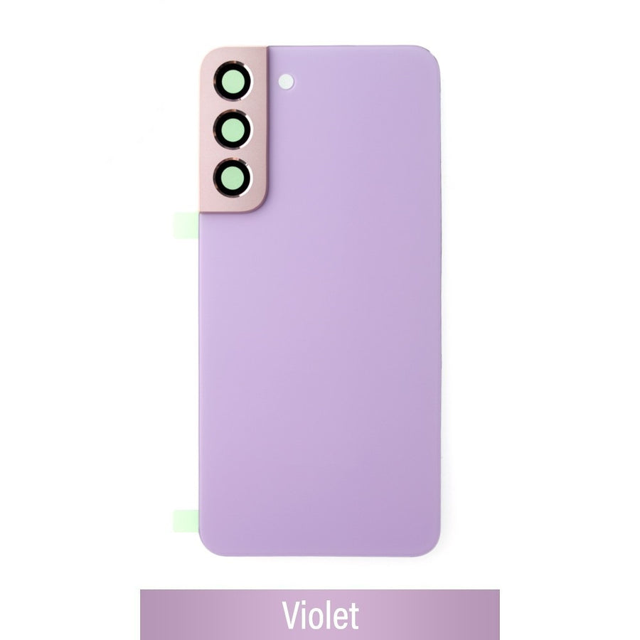 Red Rear Cover Glass For Samsung Galaxy S22 Plus S906B-Violet