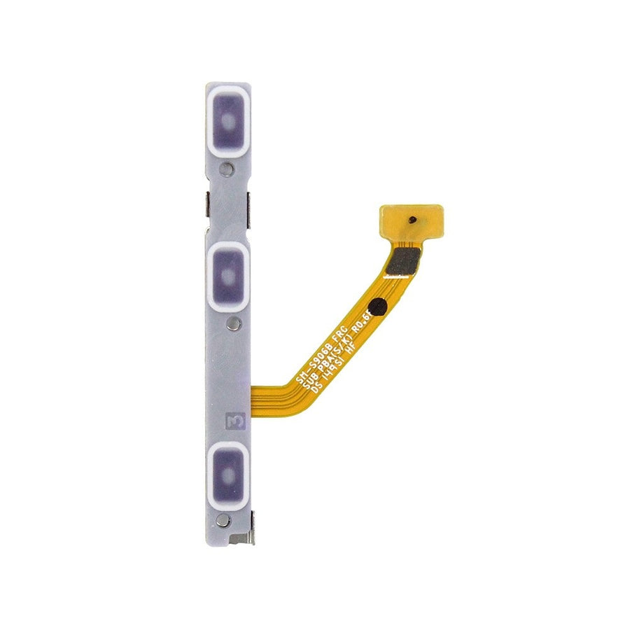 Power Button and Volume Button Flex Cable for Samsung Galaxy S22 S901B / S22 Plus S906B GH59-15526A (Gold)