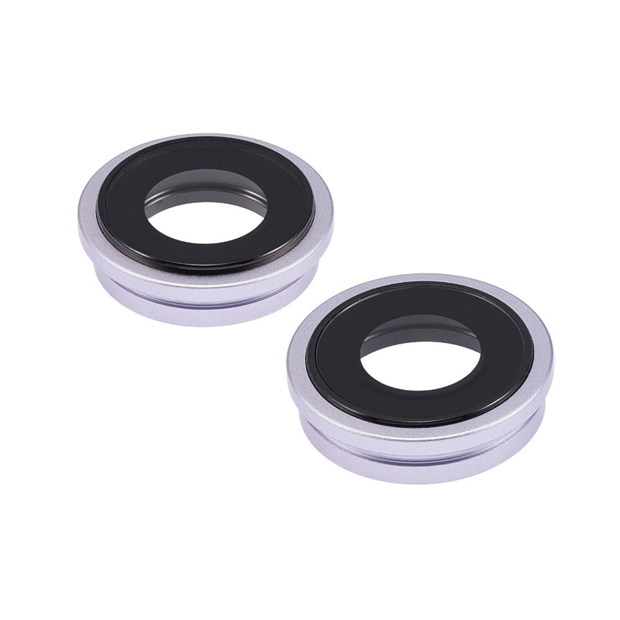 Rear Camera Lens With Bracket for iPhone 14 / 14 Plus-Purple (Purple)