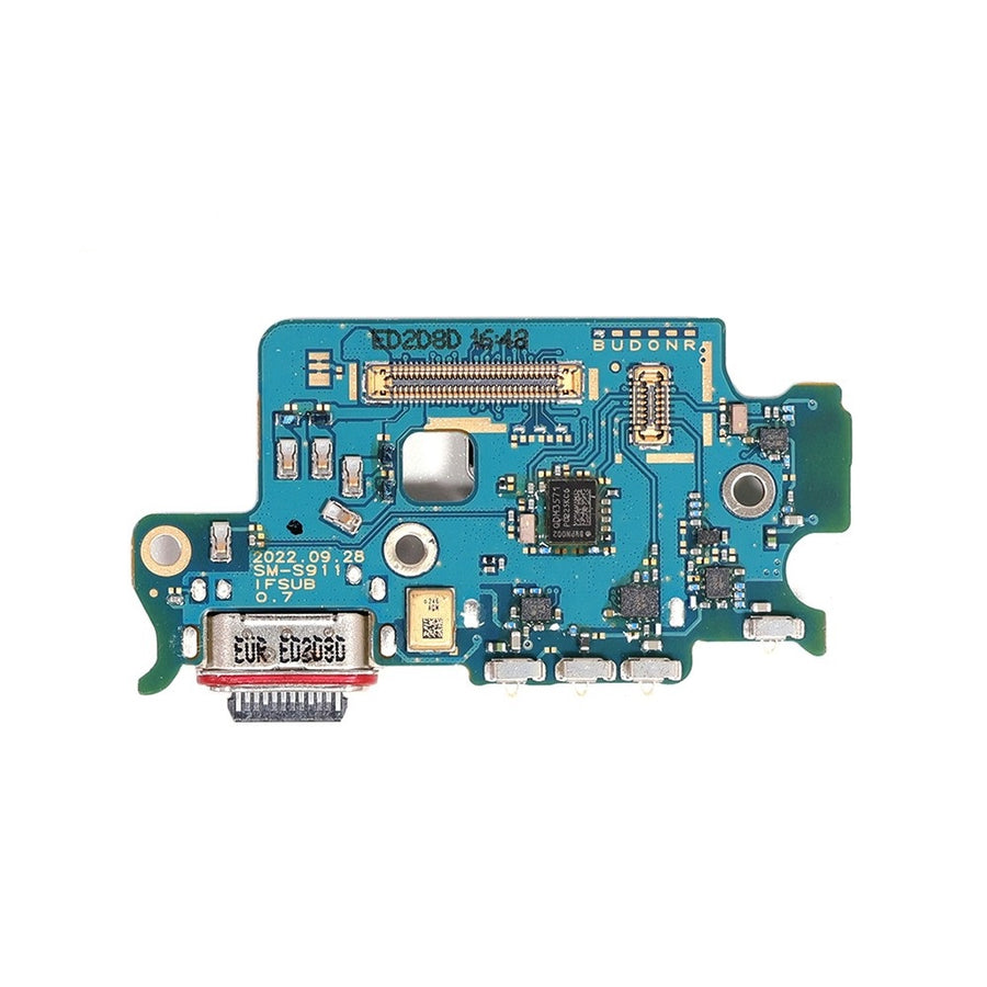 Charging Port Board for Samsung Galaxy S23 5G S911B GH96-15783A (Gold)