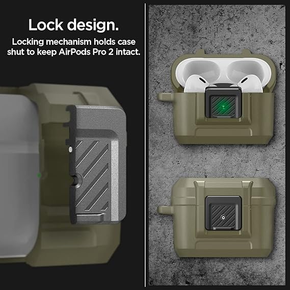 Shockproof Air pods Pro 2 case military grade