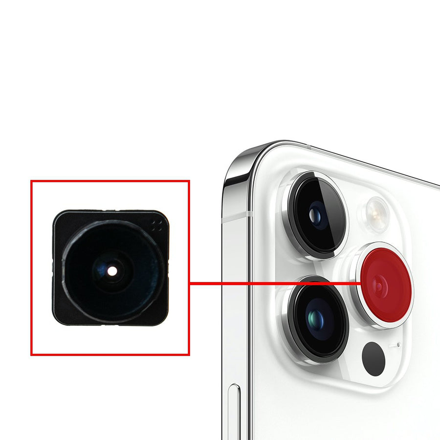 Rear Camera Ultra Wide Angle Blue Light Bead Lens Replacement For iPhone 12 Pro Max