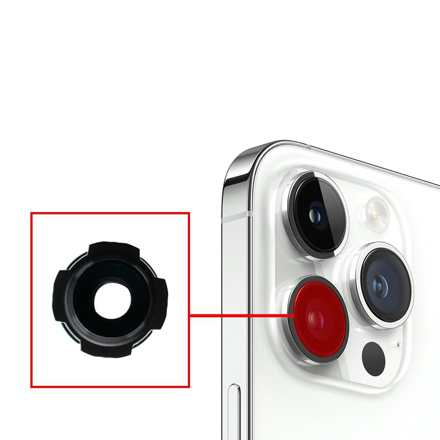 Rear Camera Wide Angle Blue Light Bead Lens Replacement For iPhone 13 Pro / Pro Max