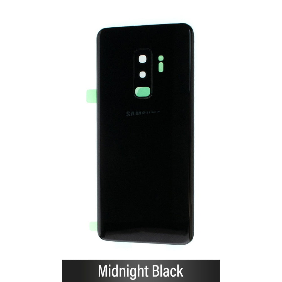 Brown Rear Cover Glass For Samsung Galaxy S9 Plus G965F-Midnight Black